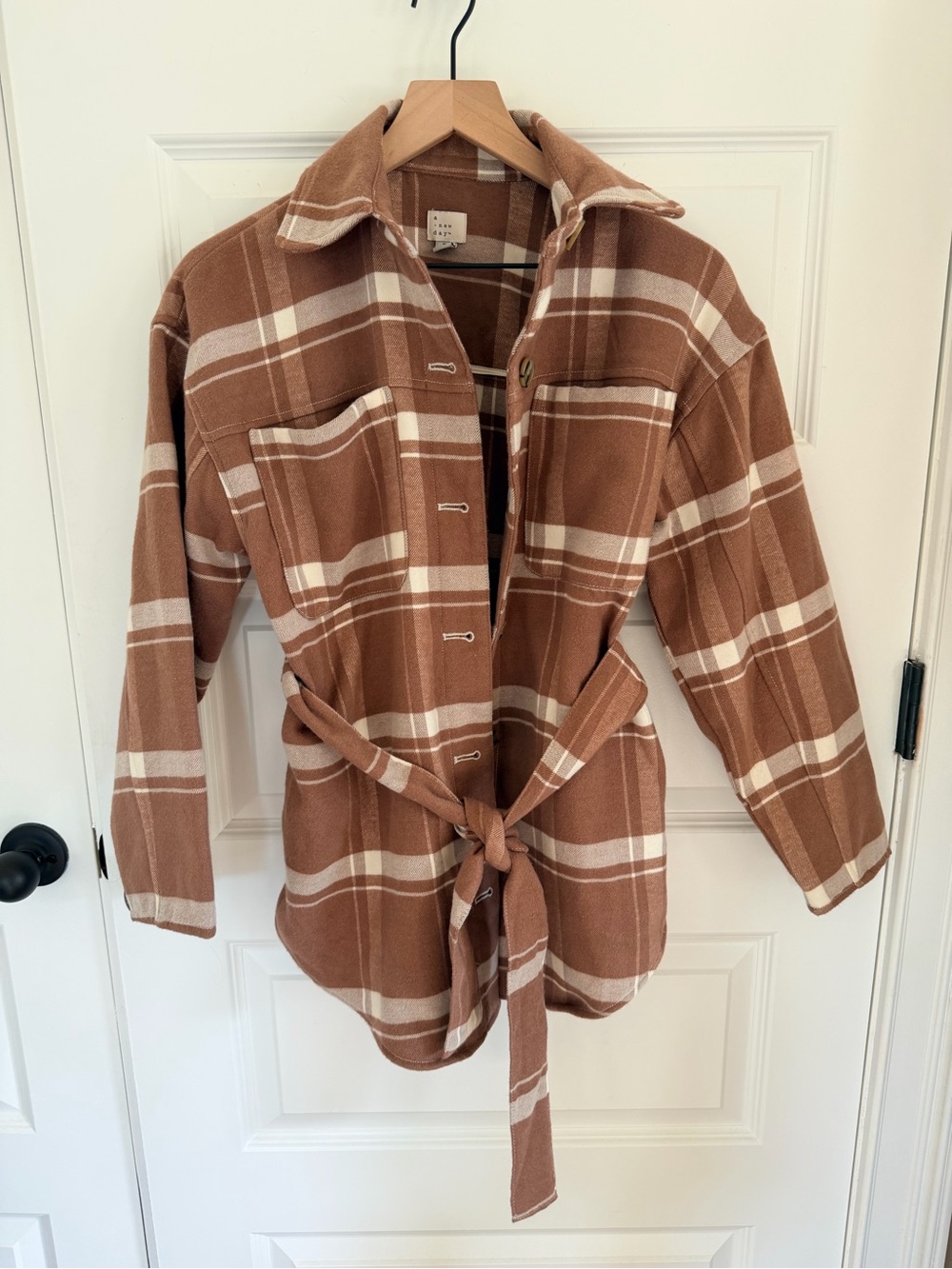 A new day flannel jacket xs